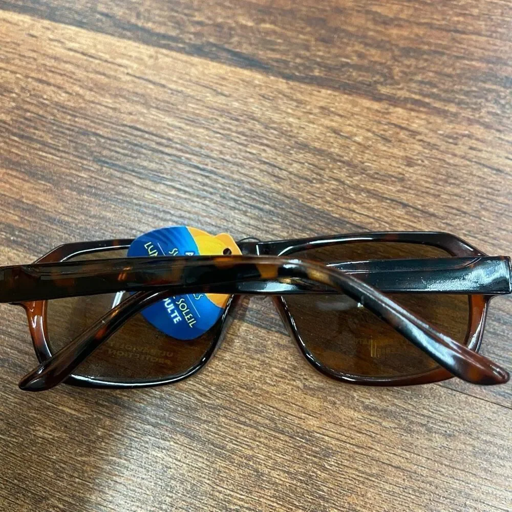 Unbranded Unisex Black Polycarbonate Lenses Ultra Violet Protection Adult Sungla